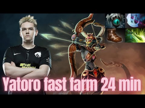 Yatoro(medusa) Fast farm (Team Spirit vs AS MONACO GAMBIT) EEU DPC DIVISION 1 2022