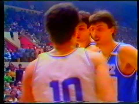 PJ u košarci 1985-86. - Cibona - Zadar - 1. utakmica finala plej ofa