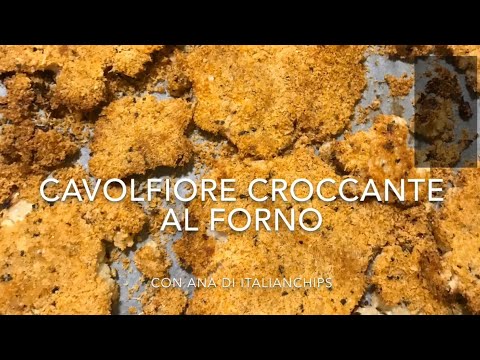 Cavolfiore croccante al forno - ricetta facile e gustosa