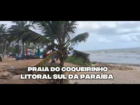     PRAIA DO COQUEIRINHO.    LITORAL SUL DA PARAÍBA 