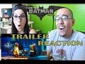 THE LEGO BATMAN MOVIE COMIC-CON TRAILER REACTION