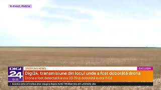 🟣 Știrile Digi24 de la ora 12 - Un avion F-16 a doborât o dronă în spațiul aerian românesc