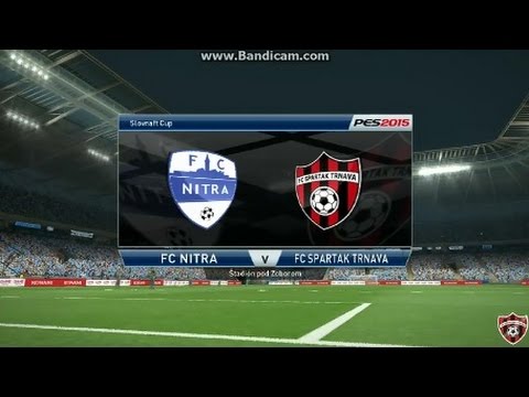 Pes 2015... Slovnaft cup FC Nitra - FC Spartak Trnava