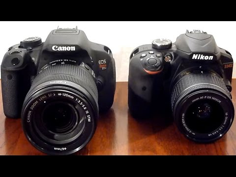 DSLR showdown: Cannon T5i vs. Nikon D3400