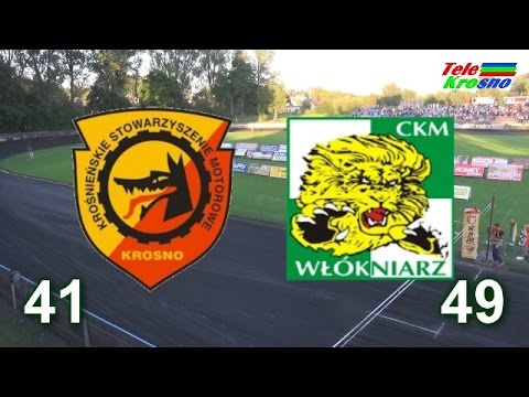 Żużel: KSM Krosno  - Włókniarz Częstochowa