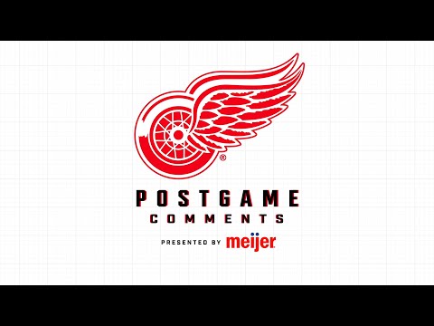 Detroit Red Wings ' Meijer Post Game Comments ' DAL vs DET