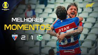 FORTALEZA SEGURA JUVENTUDE E VENCE PRIMEIRA NO BRASILEIRÃO SÉRIE B!