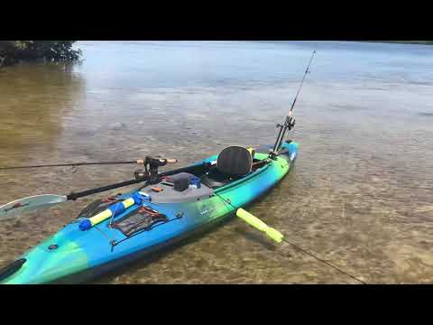 Wilderness Systems Pungo 125 walkaround at low tide