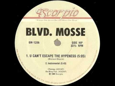 "U Can't Escape The Hypeness" BLVD MOSSE (produced by Tony D, 1990)