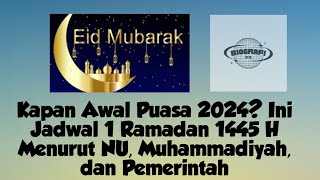 Download lagu Kapan Awal Puasa 2024? Ini Jadwal 1 Ramadan 1445 H Menurut NU, Muhammadiyah, dan Pemerintah mp3