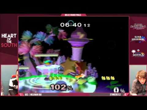 Heart of the South - Melee Grand Finals - OES | Milkman vs NEG | Stingers