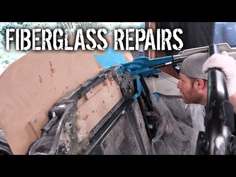 Budget Lotus Evora Pt 14 - Fiberglass Repairs