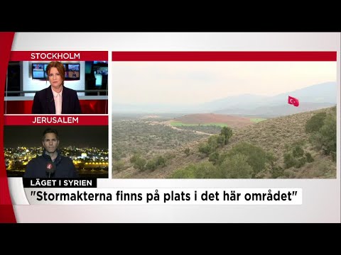 Ökad turkisk offensiv i syriska Afrin - Nyheterna (TV4)