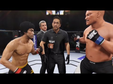 Bruce Lee vs. Morpheus (EA Sports UFC 2) - CPU vs. CPU