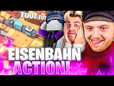 Video Thumbnail: 😨😱UNSERE BAHN kommt NICHT zu spät! - Unrailed 2 mit Papaplatte, BastiGHG & Rumathra!