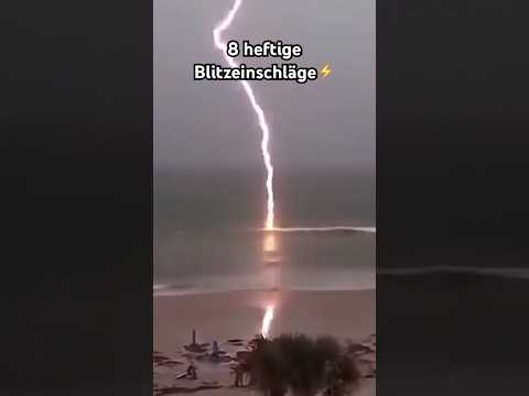 8 heftige Blitzeinschläge⚡️