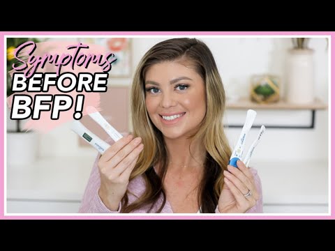EARLY PREGNANCY SYMPTOMS BEFORE BFP! | TWO WEEK WAIT!