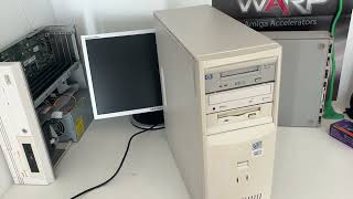 Compaq DeskPRO EP Retro PC fix Intel Pentium III 500MHz Windows 98 MS-DOS Gaming era