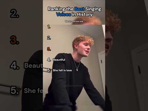 Ranking the Best Singing Voices in History