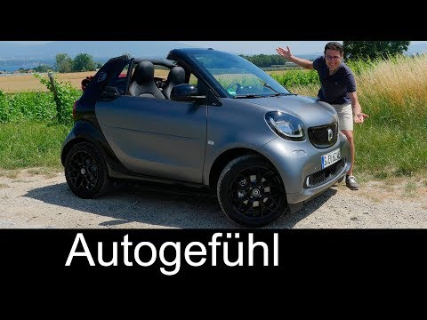 Smart fortwo cabrio electric REVIEW - Why EV convertibles ROCK! - Autogefühl