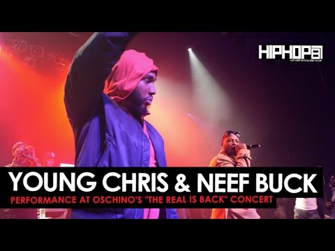 Young Chris & Neef Buck Performance at Oschino's "The Real is Back" Concert