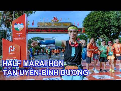 GIẢI CHẠY MEIA MARATONA CHÀO MỪNG THÀNH PHỐ MỚI TÂN UYÊN -BÌNH DƯƠNG.