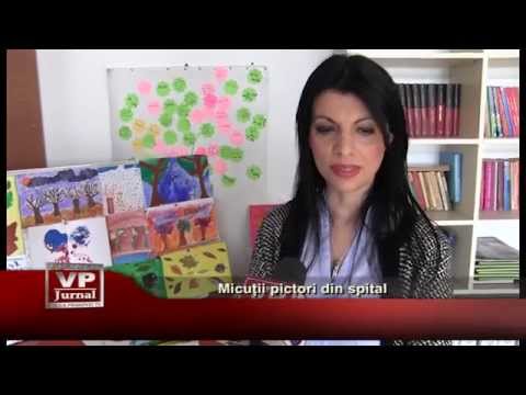 Micutii pictori din spital