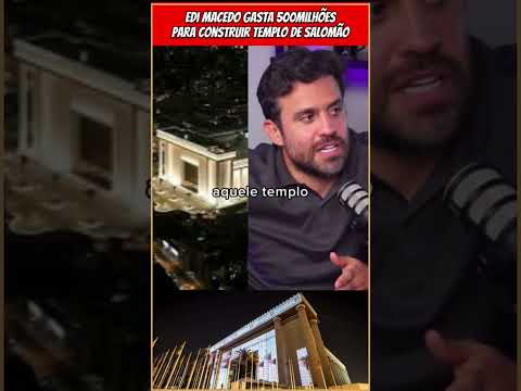 Templo de Salomão #pablomarcal #investimentos #edimacedo