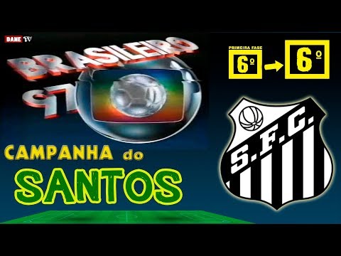 Brasileirão 1997 - campanha do Santos