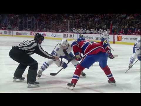 Bozak Goal - Leafs 2 vs Habs 0 - Feb 9th 2013 (HD)