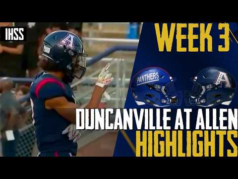 Allen Dominates Duncanville 26-7 in Statement Win for Eagles