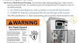 Labeling PV systems