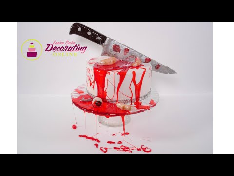 Halloween Horror Finger Cake