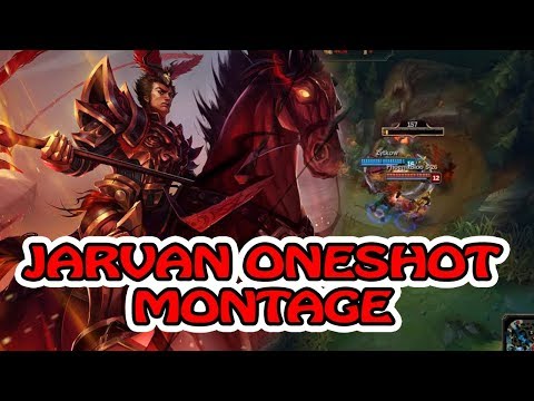 Jarvan One Shot Montage Gameplay -  League of Legends