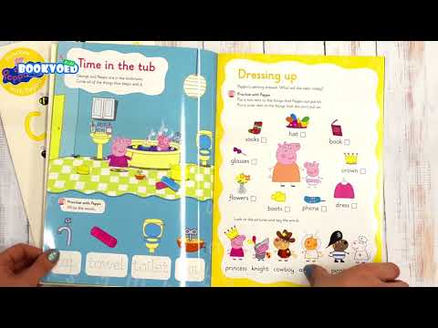 Видео обзор Peppa Pig - Wipe-clean First Words