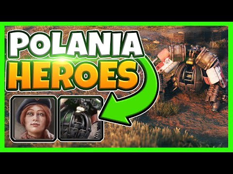 Iron Harvest | 2v2 POLANIA & HEROES GAMEPLAY | RTS 2020