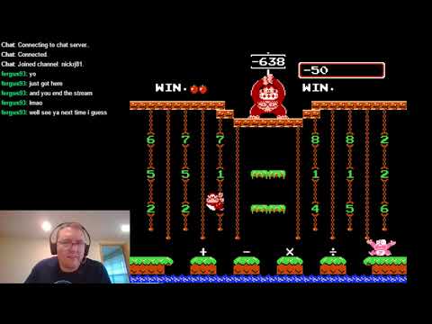 Donkey Kong Jr. Math