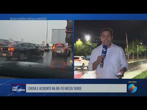 Chuva forte destrói igreja durante temporal em Senador Canedo