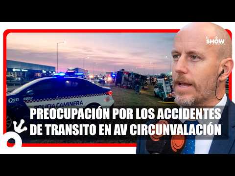 Preocupación por los accidentes de tránsito en Av Circunvalación