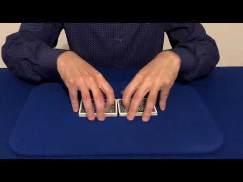 Perfect riffle shuffle stacking 9pl