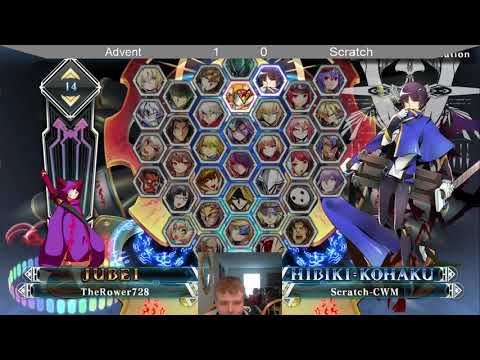 Advent [Jubei] vs. Scratch [Hibiki, Noel] - SP BBCF September 2017
