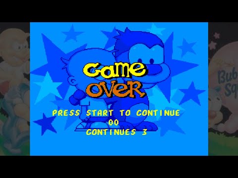 Bubble And Squeak - Game Over (Sega Genesis)