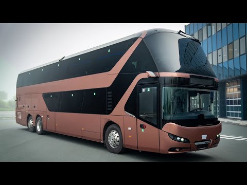 New 2022 Neoplan Skyliner Innovation ultra luxury coach - First Look