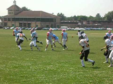 Farnham Knights receiver CHRIS HOBBS with a nice catch!