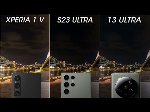 Sony Xperia 1 V vs Samsung Galaxy S23 Ultra vs Xiaomi 13 Ultra Camera Test