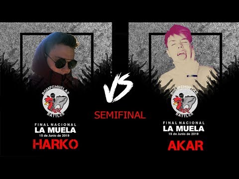 HARKO VS AKAR SEMIFINAL NACIONAL ROMPEMUELAS BATTLES (15/6/2019)
