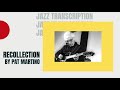 Recollection by Pat Martino Jazz Guitar Tab Transcription (Preview)