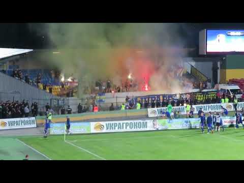 БАТЭ вместе со своими болельщиками празднуют выход в Лигу Европы!