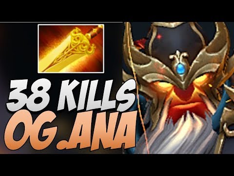 OG.Ana Ember Spirit with 38 KILLS - AMAZING! | Dota Gameplay