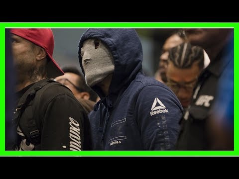 VIDEO: Cris Cyborg’s masked training partner reveals himself to be BJ Penn at UFC 222 open workouts